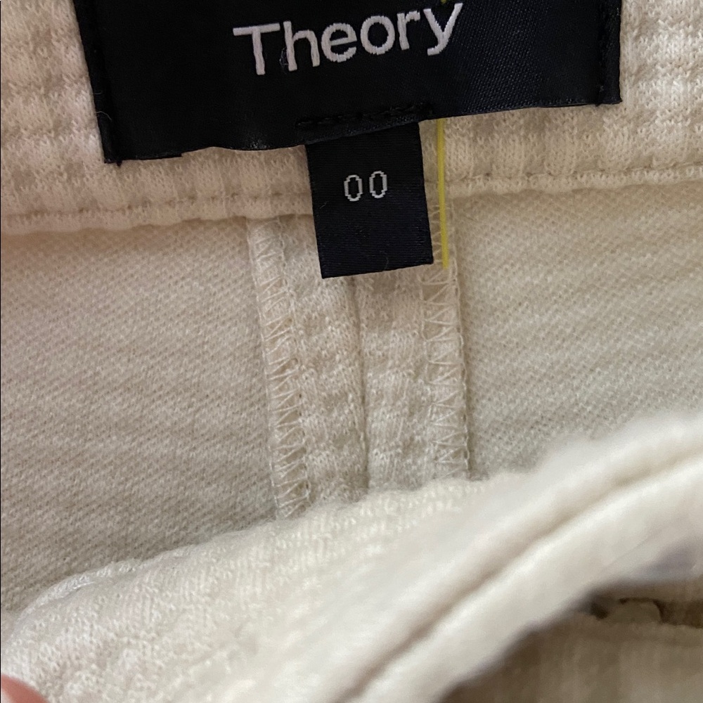 Theory cropped stretch pants 00 - Picture 4 of 5